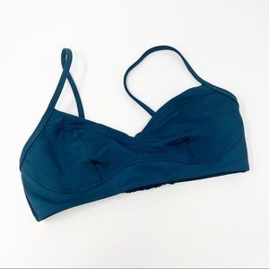 Athleta Swim Bikini Top Blue Sz S